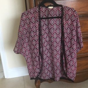 Kimono style shirt
